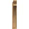 Ekena Millwork Thorton Slat Rough Sawn Outlooker, Western Red Cedar, 6"W x 30"D x 36"H OUT06X30X36THR06RWR - alternate 4